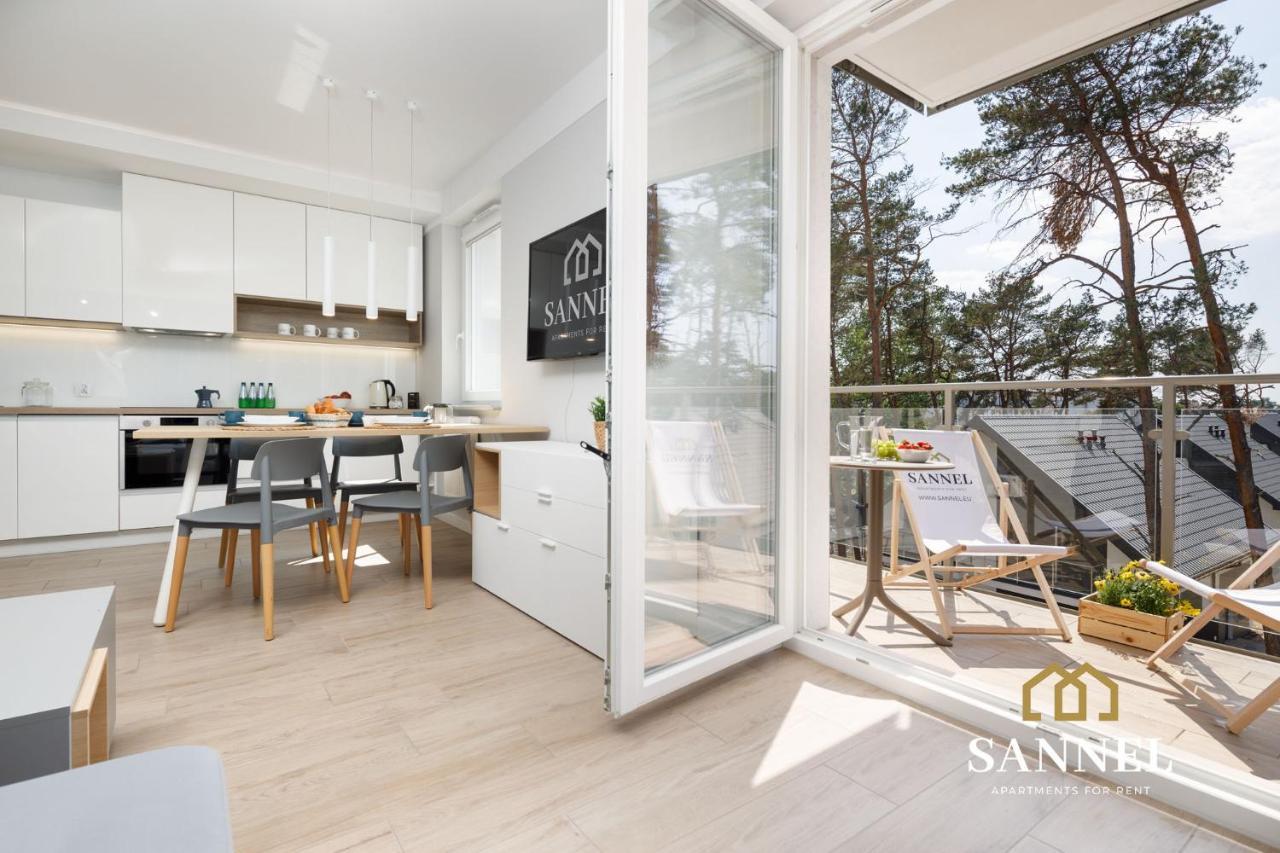 Apartament Sea Tide- Lesne Tarasy Dziwnowek-Sannel Apartments For Rent Eksteriør bilde