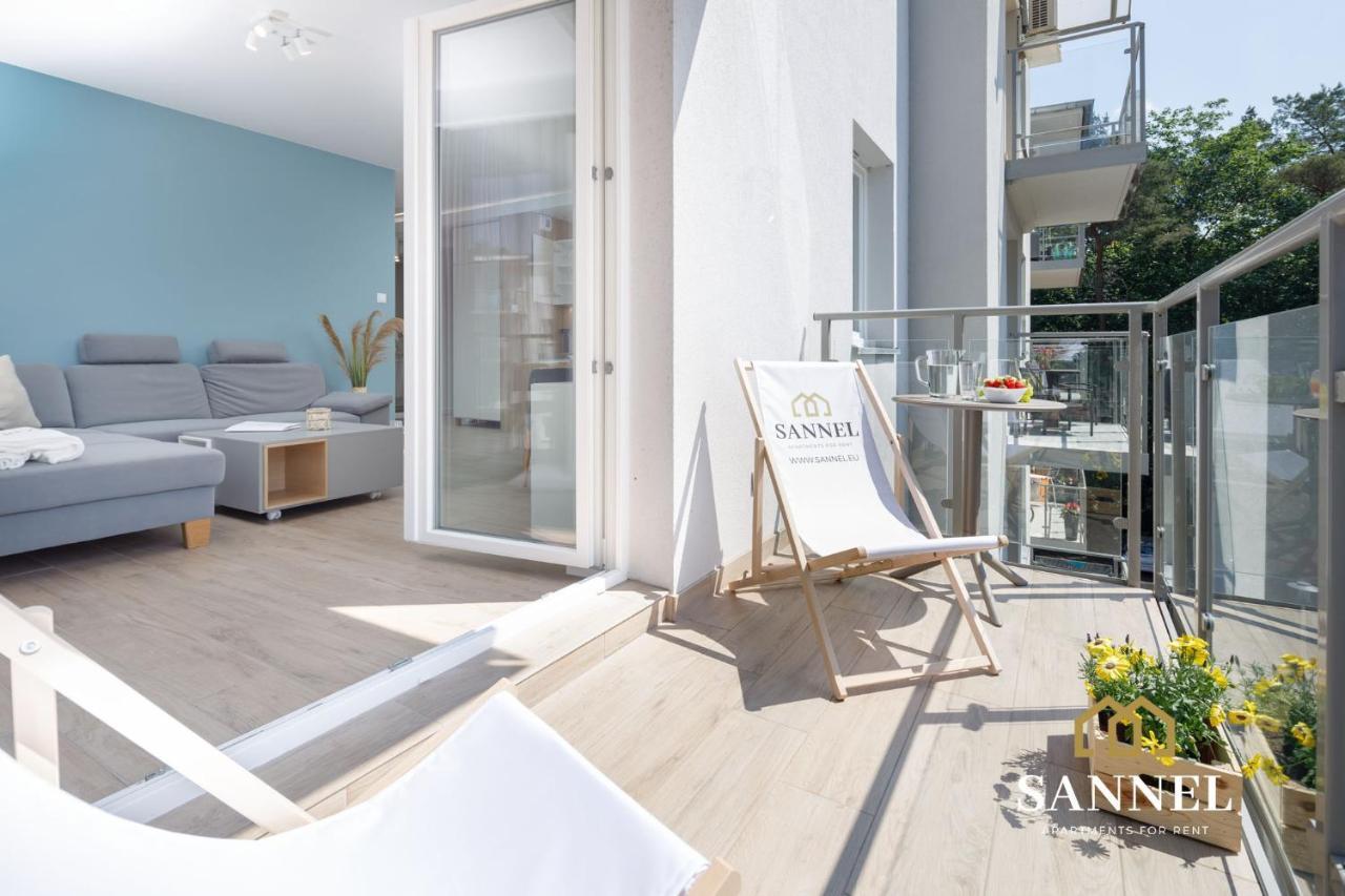 Apartament Sea Tide- Lesne Tarasy Dziwnowek-Sannel Apartments For Rent Eksteriør bilde